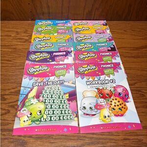 Shopkins Book Set of 12